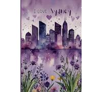 I Love Sydney Notebook - Purple Edition | Lined Travel Journal for teens, girls and adults | 120 Wide-Ruled Pages