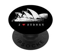 I Love Sydney Teatro dell'Opera Australia Opera House PopSockets PopGrip Adesivo