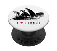 I Love Sydney Teatro dell'Opera Australia Opera House PopSockets PopGrip Adesivo