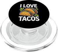 I Love Tacos Esprimere la passione per i tacos PopSockets PopGrip per MagSafe