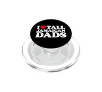 I Love Tall Jamaican Dads PopSockets PopGrip per MagSafe