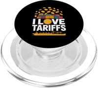 I Love Tariffs Commercio Umorismo Spedizione PopSockets PopGrip per MagSafe