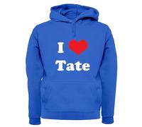 I Love Tate - Adulti Felpa con Cappuccio/Maglione - Tour Avido Exes Mcrae Testo