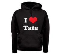 I Love Tate - Adulti Felpa con Cappuccio/Maglione - Tour Avido Exes Mcrae Testo