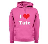 I Love Tate - Adulti Felpa con Cappuccio/Maglione - Tour Avido Exes Mcrae Testo