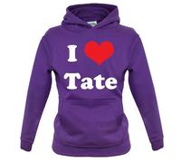 I Love Tate - Bambini Felpa con Cappuccio/Maglione - Tour Avido Exes Mcrae Testo