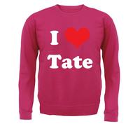 I Love Tate - Bambini Felpa con Cappuccio/Maglione - Tour Avido Exes Mcrae Testo