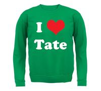I Love Tate - Bambini Felpa con Cappuccio/Maglione - Tour Avido Exes Mcrae Testo