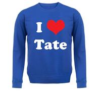 I Love Tate - Bambini Felpa con Cappuccio/Maglione - Tour Avido Exes Mcrae Testo