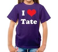 I Love Tate - T-Shirt - Love Tour Avido Exes Mcrae Testo Tour Concerto