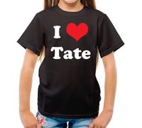 I Love Tate - T-Shirt - Love Tour Avido Exes Mcrae Testo Tour Concerto