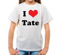 I Love Tate - T-Shirt - Love Tour Avido Exes Mcrae Testo Tour Concerto