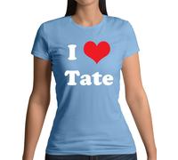 I Love Tate - T-Shirt - Love Tour Avido Exes Mcrae Testo Tour Gig