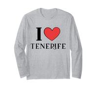 I Love Tenerife Spagna Maglia a Manica