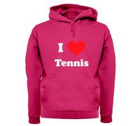 I Love Tennis - Adulti Felpa/Maglione - Wimbledon Regalo Player Equipment