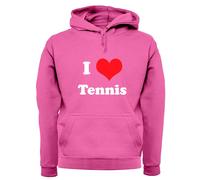 I Love Tennis - Adulti Felpa/Maglione - Wimbledon Regalo Player Equipment