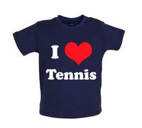 I Love Tennis - Bambino T-Shirt / Body - Wimbledon Regalo Player Equipment