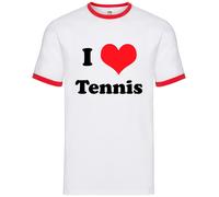 I Love Tennis - Uomo Suoneria - Wimbledon Regalo Player Equipment Racchetta