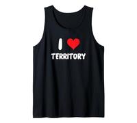 I Love Territory - Land Strategic Giochi da Tavolo Gamer Canotta