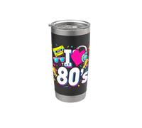 I Love The 80s camicia per uomo donna vintage anni '80 party outfit Bicchiere termico in acciaio inox doppia parete