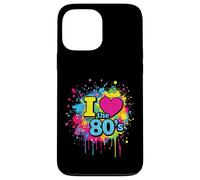 I love the 80's Retro Splash Celebration Vintage Classic Fun Custodia per iPhone 13 Pro Max
