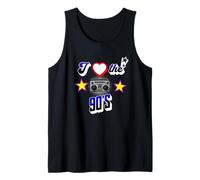 I love the 90s 1990s Shirt Retro Vintage anni Novanta Retro Tee Canotta