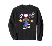 I love the 90s 1990s Shirt Retro Vintage anni Novanta Retro Tee Felpa