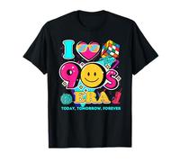 I love the 90s Halloween Retro Vintage 90's Colorful Party 90 Maglietta