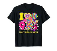 I love the 90s Halloween Retro Vintage 90's Colorful Party 90 Maglietta