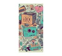 I Love The 90s Illustrazione Copertura Della Porta Banner Party Decor Forniture Portico Appeso Banner Personalizzazione Festone Per Feste Compleanno Giardino Prato
