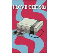 I Love the 90s Notebook: Retro TV Game | Hand-Drawn Retro Nostalgia Journal: Lined Notebook for 90s Kids, Retro Lovers & Nostalgia Fans