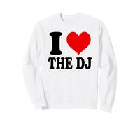 I Love The DJ Felpa