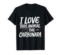 I Love This Animal The Carbonara Capybara Puns - Maglietta