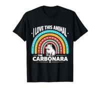 I Love This Animal The Carbonara Capybara Puns - Maglietta