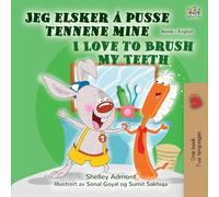 I Love to Brush My Teeth (Norwegian English Bilingual Book for Kids)