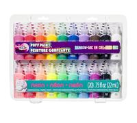 I Love To Create Tulip Vernice Dimensionale per Stoffa, Confezione da 6 Colori Metallizzati, Multi-Colour, 32.380000000000003 x 24.13 x 3.17 cm