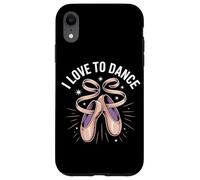 I Love To Dance - Scarpe da danza classica Custodia per iPhone XR