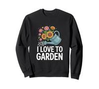 I Love To Garden - Annaffiatoio floreale Felpa