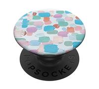 I Love To Paint - Pennelli estetici pastello PopSockets PopGrip Adesivo
