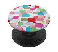 I Love To Paint - Pennelli in colori felici PopSockets PopGrip Adesivo