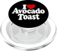 I LOVE TOAST DI AVOCADO I TOAST DI CUORE DI AVOCADO PopSockets PopGrip per MagSafe