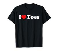 I Love Toes Maglietta