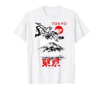 I Love Tokyo, Tokyo Giappone Monte Fuji, Tokyo Fashion Graphic Maglietta