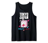 I Love Tokyo, Wonderful Tokyo Japan Childish Retro Milk Canotta