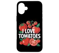 I Love Tomatoes Passione Verdure Fresche Custodia per iPhone 16 Plus
