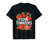 I Love Tomatoes Passione Verdure Fresche Maglietta
