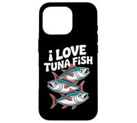 I Love Tonno Fish Marine Life Ocean Custodia per iPhone 16 Pro