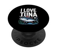 I Love Tonno Passionate Fishing Life PopSockets PopGrip Adesivo