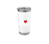 I Love Trains Bicchiere termico in acciaio inox doppia parete