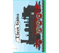 I love trains: Notebook